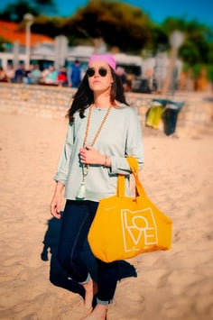 Sac toile "Love Bassin"