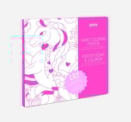 Poster Lilly - čarobno mesto samorogov