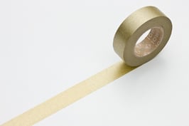 Washi lepilni trak - gold