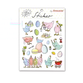 Nalepke - velikonočni motiv