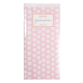 Papirnate vrečice - roza z rožicami