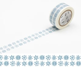 Washi lepilni trak - flower