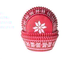 Papirčki za mafine - snežinka