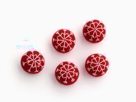 Set novoletnih kroglic iz filca