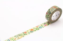 Washi lepilni trak - watercolor flower