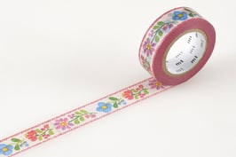 Washi lepilni trak - embroidery / vezenje
