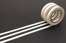 Set washi lepilnih trakov - Slim Set K - matte white