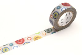 Washi lepilni trak - Passementarie button