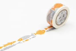 Washi lepilni trak - Fish