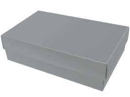 Darilna škatlica - velikost XL v temno sivi barvi