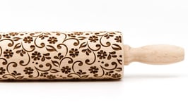 Valjar za testo "Delicate floral pattern"