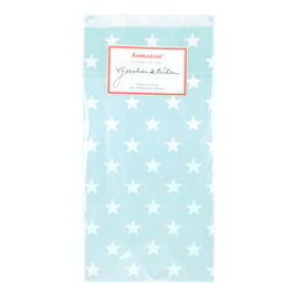 Papirnate vrečice - svetlo modre z zvezdicami