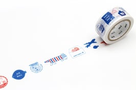 Washi lepilni trak - LISA LARSON - Letter Mikey