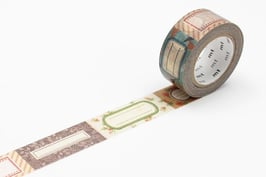 Washi lepilni trak - label