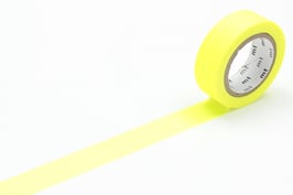 Washi lepilni trak - shocking yellow