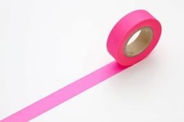 Washi lepilni trak - shocking pink