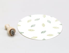 Majhen listek - kontura