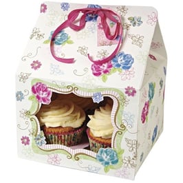 Darilna škatla v obliki hišice - Lita large cupcake box