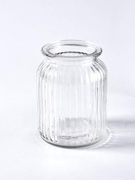 Steklena vaza Rille/Pot L