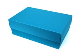 Darilna škatlica - velikost M v modri barvi atlantic