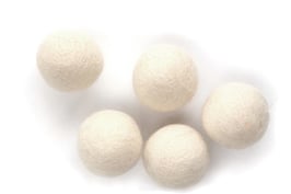 Set 5 velikih barvnih kroglic iz filca