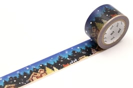 Washi lepilni trak - Forest Illumination