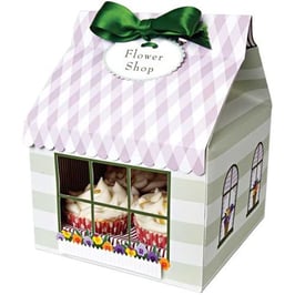 Darilna škatla v obliki hišice - Large flower