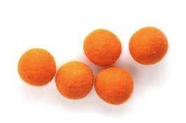 Set 5 velikih barvnih kroglic iz filca