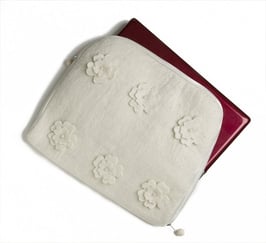 Ovitek za prenosni računalnik - bel