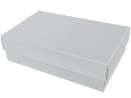 Darilna škatlica - velikost XL v svetlo sivi barvi