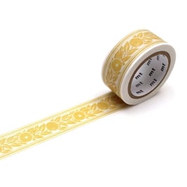 Washi lepilni trak - Morris & Co Orange Border