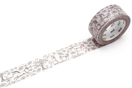 Washi lepilni trak - vintage unicorn