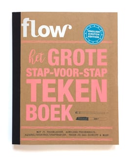 Flow The big book of drawing (English / Dutch Edition)