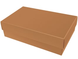 Darilna škatlica - velikost XL v svetlo rjavi barvi