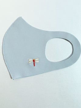 お守りマスク（とんぼ赤）ーT02