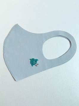 お守りマスク（ちどり緑）ーC03