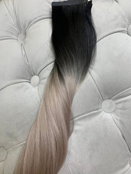 Premium Tape Extensions Farbe #O1/Grey