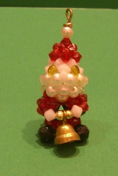 KIT Natale Swarovski Ciondolo Babbo Natale