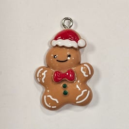 Ciondolo Natale Gingerbread 20x31mm