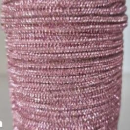 Cordino Strass 4mm Rosa 1 metro