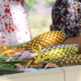 Atelier fabrication de fuseaux de lavande