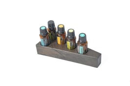 Mooreichenholz Design Display Doterra für 5 ätherische Öle 15 ml Fl. Nr.8