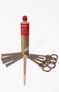 Augenschrauben/Montagemörtel/Karabiner Haken für Yoga Taue/Gurtbandschlingen/Inversion Sets/Aerial Sets...