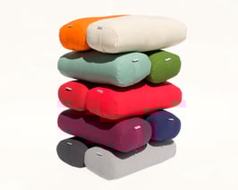 Yogabolster Kapok rechteckig, oval, Oblang yogawood