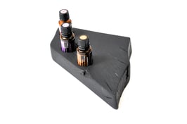 Mooreichenholz Design Display Doterra für 3 ätherische Öle 15 ml Fl. Nr.9