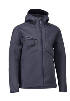 22086-662-010 Softshell Jacke Farbe schwarzblau