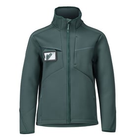 22085-662-34 Softshell Jacke Farbe waldgrün