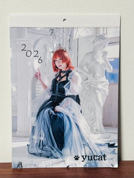 yucat 2026年A4壁掛けカレンダー（送料込み)