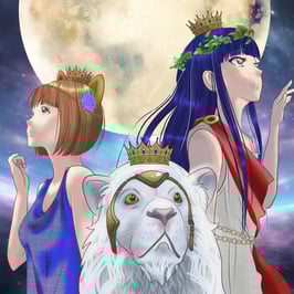 KinG00「キングのテーマ/魔法の月」CD＋プリンセス天功×yucat×ホワイトライオンKING直筆サイン入りポストカード付