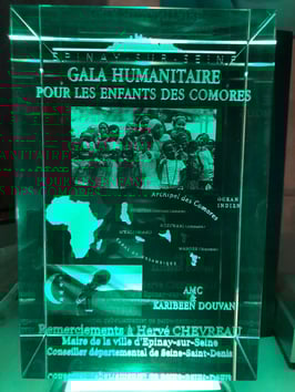 Gravure laser pour pompier